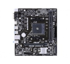 Asus PRIME A320M-R-SI Processor family AMD, Processor socket  AM4, DDR4 DIMM, Memory slots 2, Supported hard disk drive interfaces 	SATA,GB-LAN, Number of SATA connectors 4, Chipset A320,  micro ATX