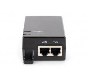 Digitus | Gigabit Ethernet PoE Injector | DN-95102-1 | 10/100/1000 Mbit/s | Ethernet LAN (RJ-45) ports 1xRJ-45 10/100/1000 Mbps Gigabit
