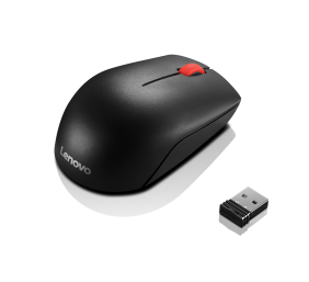 Lenovo | Mouse | Essential Compact | Standard | Wireless | Black