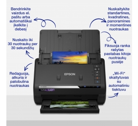 Epson | Document scanner | FastFoto FF-680W | Wireless