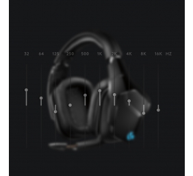 Bevielės žaidimo ausinės Logitech G G935 7.1 Surround Sound LightSync