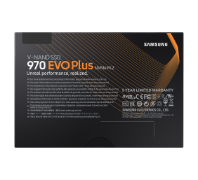 Samsung | 970 Evo Plus | 2000 GB | SSD interface M.2 NVME | Read speed 3500 MB/s | Write speed 3300 MB/s