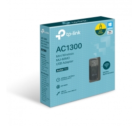 TP-LINK | MU-MIMO USB 3.0 Adapter | Archer T3U | 2.4GHz/5GHz, 802.11ac, Internal antenna