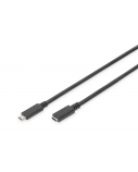 Digitus USB Type-C Gen2 extension cable, Type-C to C | AK-300210-007-S