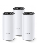 Whole Home Mesh WiFi System | Deco M4 (3-Pack) | 802.11ac | 300+867 Mbit/s | 10/100/1000 Mbit/s | Ethernet LAN (RJ-45) ports 2 | Mesh Support Yes | MU-MiMO Yes | No mobile broadband | Antenna type 2xInternal | No