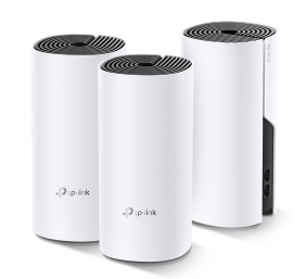 Whole Home Mesh WiFi System | Deco M4 (3-Pack) | 802.11ac | 300+867 Mbit/s | 10/100/1000 Mbit/s | Ethernet LAN (RJ-45) ports 2 | Mesh Support Yes | MU-MiMO Yes | No mobile broadband | Antenna type 2xInternal | No