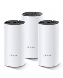 TP-LINK | Whole Home Mesh WiFi System | Deco M4 (3-Pack) | 802.11ac | 300+867 Mbit/s | 10/100/1000 Mbit/s | Ethernet LAN (RJ-45) ports 2 | Mesh Support Yes | MU-MiMO Yes | No mobile broadband | Antenna type 2xInternal | No