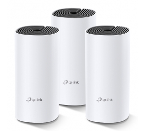 TP-LINK | Whole Home Mesh WiFi System | Deco M4 (3-Pack) | 802.11ac | 300+867 Mbit/s | 10/100/1000 Mbit/s | Ethernet LAN (RJ-45) ports 2 | Mesh Support Yes | MU-MiMO Yes | No mobile broadband | Antenna type 2xInternal | No
