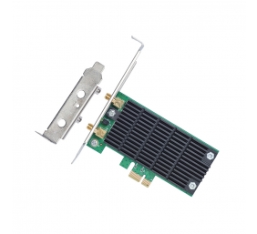 TP-LINK Archer T4E Dual Band PCI Express Adapter 2.4GHz/5GHz, 802.11ac, 300+867 Mbps, 2xDetachable antennas