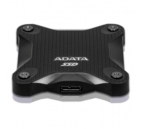 ADATA External SSD SD600Q 240 GB USB 3.1 Black Backward compatible with USB 3.1/USB 2.0. Read/write speed up to 440/430 MB/s.