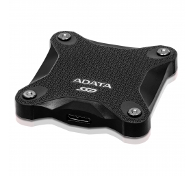 ADATA External SSD SD600Q 240 GB USB 3.1 Black Backward compatible with USB 3.1/USB 2.0. Read/write speed up to 440/430 MB/s.