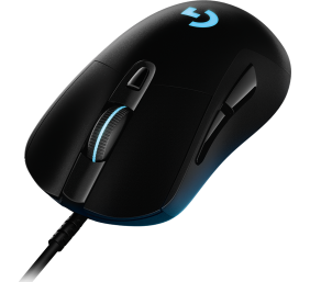 Logitech G403 HERO Laidinė žaidimų pelė, USB Type-A, Optical, 25600 DPI, Juoda