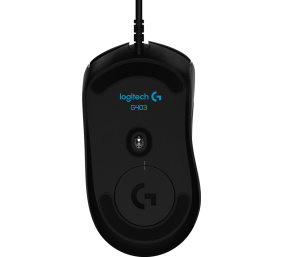 Logitech G403 HERO Laidinė žaidimų pelė, USB Type-A, Optical, 25600 DPI, Juoda
