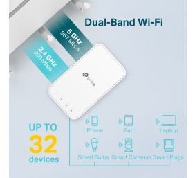 TP-LINK | Mesh Extender | RE300 | 802.11ac | 2.4GHz/5GHz | 300+867 Mbit/s | Ethernet LAN (RJ-45) ports No | MU-MiMO No | no PoE | Antenna type 2xInternal
