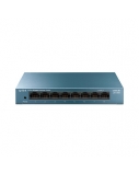 TP-LINK | 8-Port 10/100/1000Mbps Desktop Network Switch | LS108G | Unmanaged | Desktop | Power supply type External