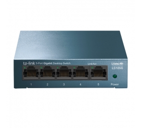 TP-LINK | Desktop Network Switch | LS105G | Unmanaged | Desktop | Power supply type External