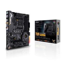 Asus TUF GAMING X570-PLUS (WI-FI) Processor family AMD, Processor socket AM4, DDR4, Memory slots 4, Number of SATA connectors 8, Chipset AMD X, ATX