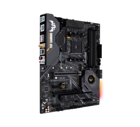 Asus TUF GAMING X570-PLUS (WI-FI) Processor family AMD, Processor socket AM4, DDR4, Memory slots 4, Number of SATA connectors 8, Chipset AMD X, ATX