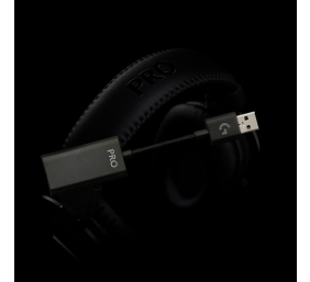 Logitech G PRO X Laidinės žaidimų ausinės, Juoda