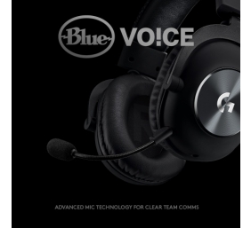 Logitech G PRO X Laidinės žaidimų ausinės, Juoda