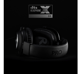 Žaidimų ausinės Logitech G PRO X gaming headset (981-000818), juodos