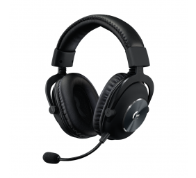 Žaidimų ausinės Logitech G PRO X gaming headset (981-000818), juodos