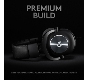 Logitech G PRO X Laidinės žaidimų ausinės, Juoda