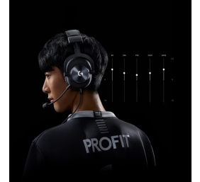 Logitech G PRO X Laidinės žaidimų ausinės, Juoda