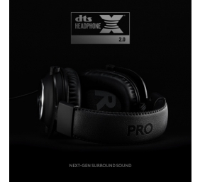Logitech G PRO X Laidinės žaidimų ausinės, Juoda