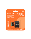 ADATA | Premier Pro | UHS-I U3 | 256 GB | micro SDXC | Flash memory class 10 | with Adapter
