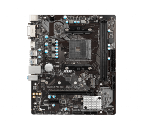 MSI | B450M-A PRO MAX | Processor family AMD | Processor socket AM4 | DDR4 DIMM | Memory slots 2 | Number of SATA connectors 4 | Chipset AMD B | Micro ATX
