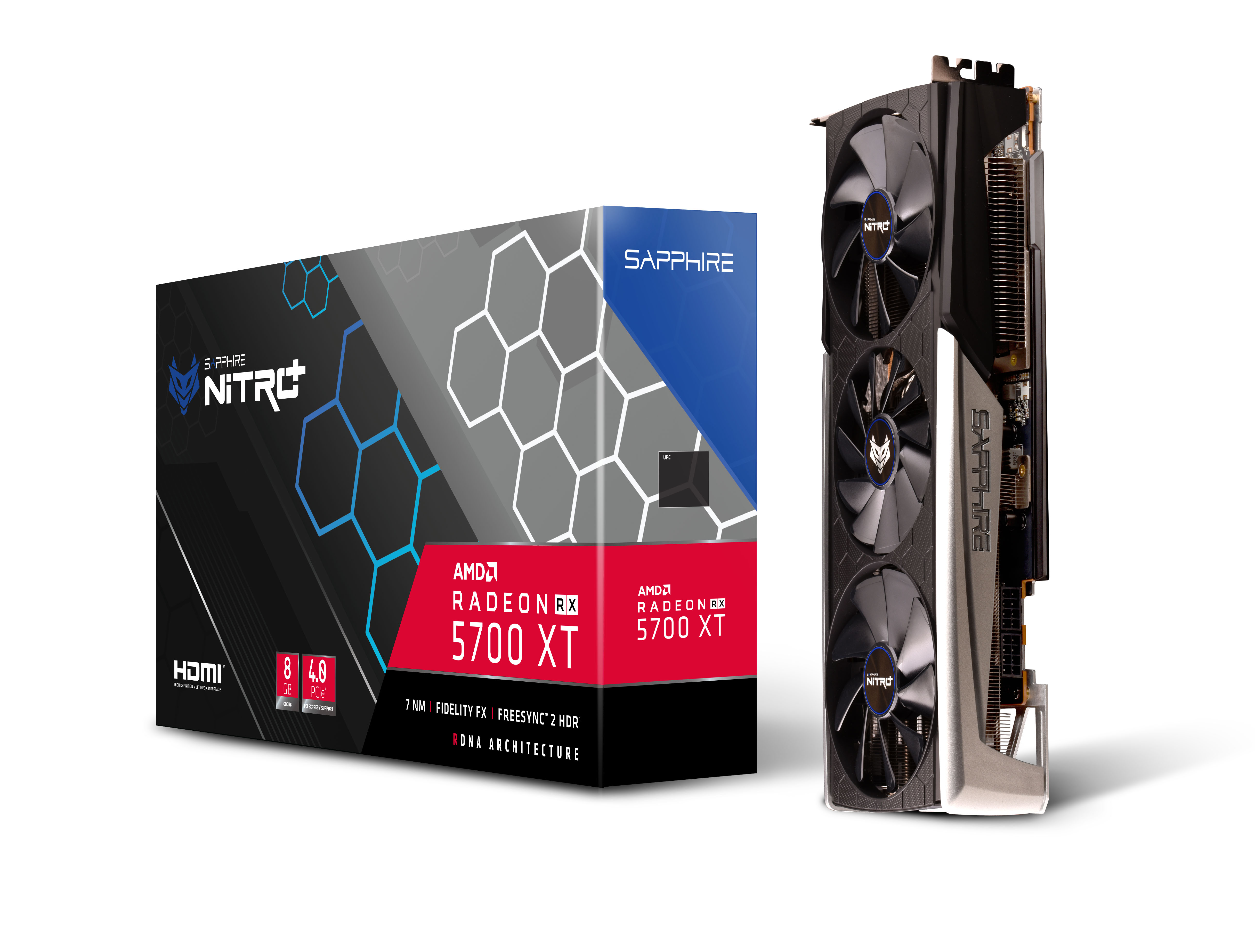 SAPPHIRE NITRO+ RADEON RX 5700 XT 8GB 1STOP.lt - viena stotelė