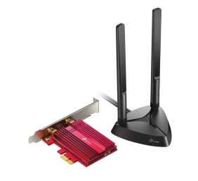 TP-LINK | TX3000E | AX3000 Wi-Fi 6 Bluetooth 5.0 PCIe Adapter | 2.4GHz/5GHz | Antenna type 2xHigh-Gain External Antennas | 574+2402 Mbit/s