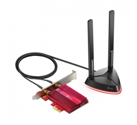 TP-LINK | TX3000E | AX3000 Wi-Fi 6 Bluetooth 5.0 PCIe Adapter | 2.4GHz/5GHz | Antenna type 2xHigh-Gain External Antennas | 574+2402 Mbit/s