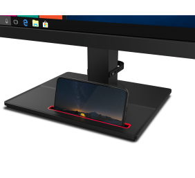 Lenovo ThinkVision T32h-20 32 ", IPS, WQHD, 2560 x 1440 pixels, 16:9, 4 ms, 350 cd/m², Black, HDMI ports quantity 1x HDMI, 1x USB Type-C Gen1, 60 Hz