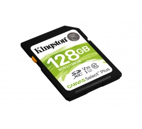 Kingston | Canvas Select Plus | 128 GB | SDHC | Flash memory class 10