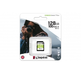 Kingston | Canvas Select Plus | 128 GB | SDHC | Flash memory class 10