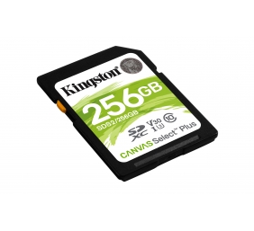 Kingston Canvas Select Plus - flash memory card - 256 GB - SDXC UHS-I | Kingston
