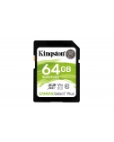 Kingston | Canvas Select Plus | UHS-I | 64 GB | SDXC | Flash memory class 10