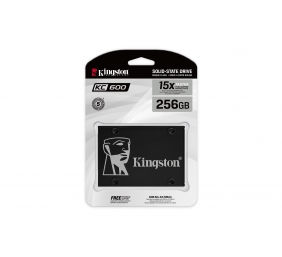 Kingston | KC600 | 256 GB | SSD form factor 2.5" | SSD interface SATA | Read speed 550 MB/s | Write speed 500 MB/s