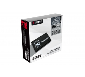 Kingston | KC600 | 256 GB | SSD form factor 2.5" | SSD interface SATA | Read speed 550 MB/s | Write speed 500 MB/s