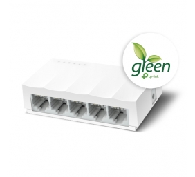 TP-LINK | 5-Port 10/100Mbps Desktop Network Switch | LS1005 | Unmanaged | Desktop | Power supply type External