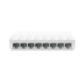 TP-LINK | 8-Port 10/100Mbps Desktop Network Switch | LS1008 | Unmanaged | Desktop | Power supply type External