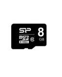 Silicon Power 8 GB MicroSDHC Flash memory class 10 SD adapter