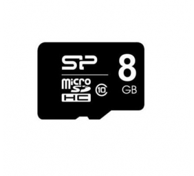 Silicon Power | 8 GB | MicroSDHC | Flash memory class 10 | SD adapter