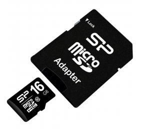 Silicon Power | 16 GB | MicroSDHC | Flash memory class 10 | SD adapter