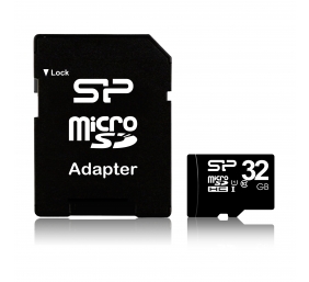 Silicon Power | 32 GB | MicroSDHC | Flash memory class 10 | SD adapter