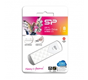 Silicon Power | Ultima U03 | 8 GB | USB 2.0 | White