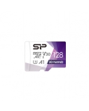Silicon Power | Superior Pro | 128 GB | micro SDXC | Flash memory class 10 | with Adapter