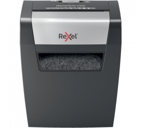 Rexel Momentum X308 Dokumentų naikiklis Particle-cut shredding 5x42mm P-3 15L, Pilka/Juoda